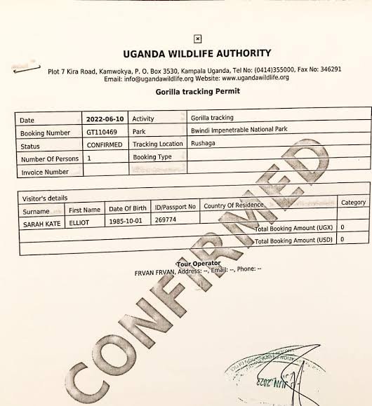 Gorilla Permit Availability Checker for Luxury Travelers
