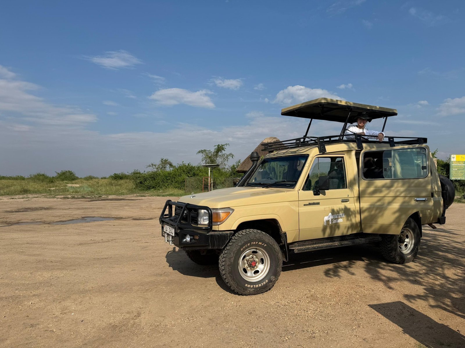 Nextgen 5 Seater Land Cruiser in Akagera Rwanda