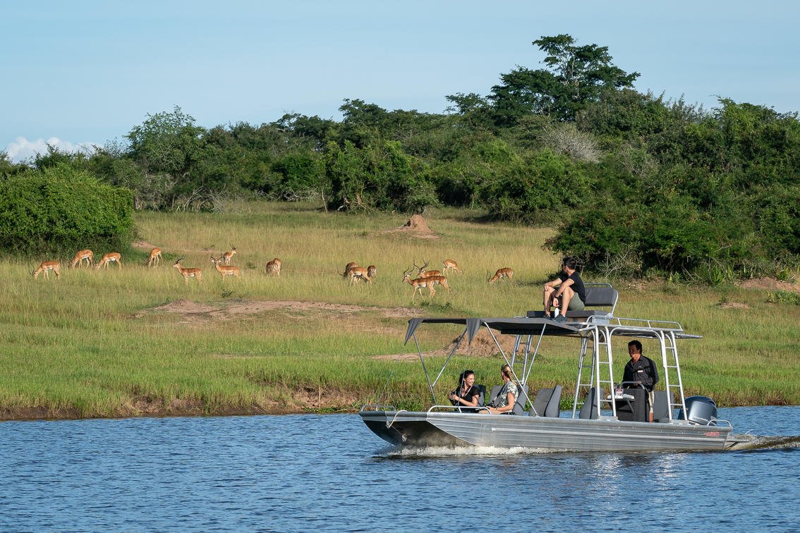 Private Boat Safaris in Akagera National Park
