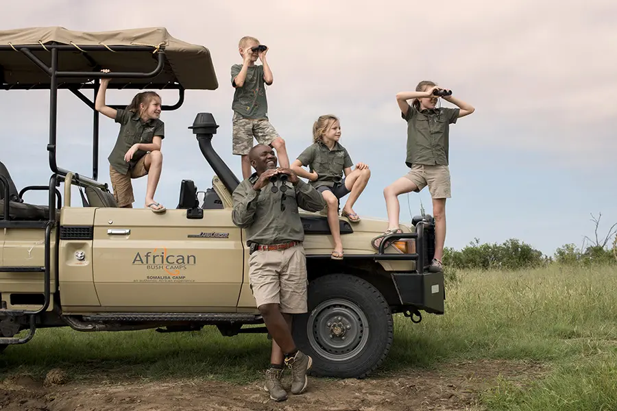Kids on Safari Vehicle Experience