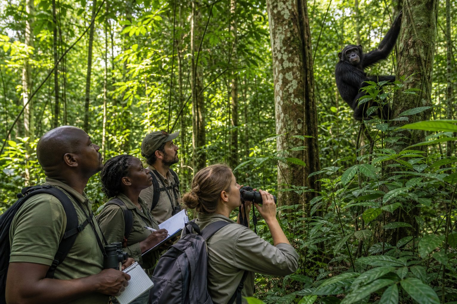 Chimpanzee Trekking Experience Uganda