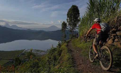 Cycling experience on the Congo Nile Trail in Rwanda