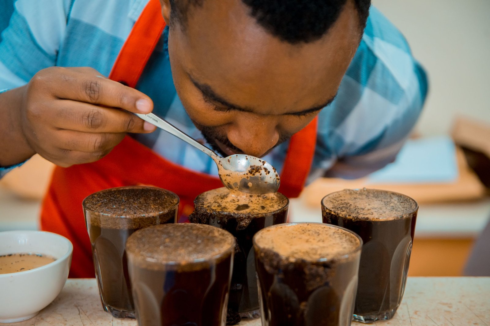 Evening coffee tasting experience in Rwanda