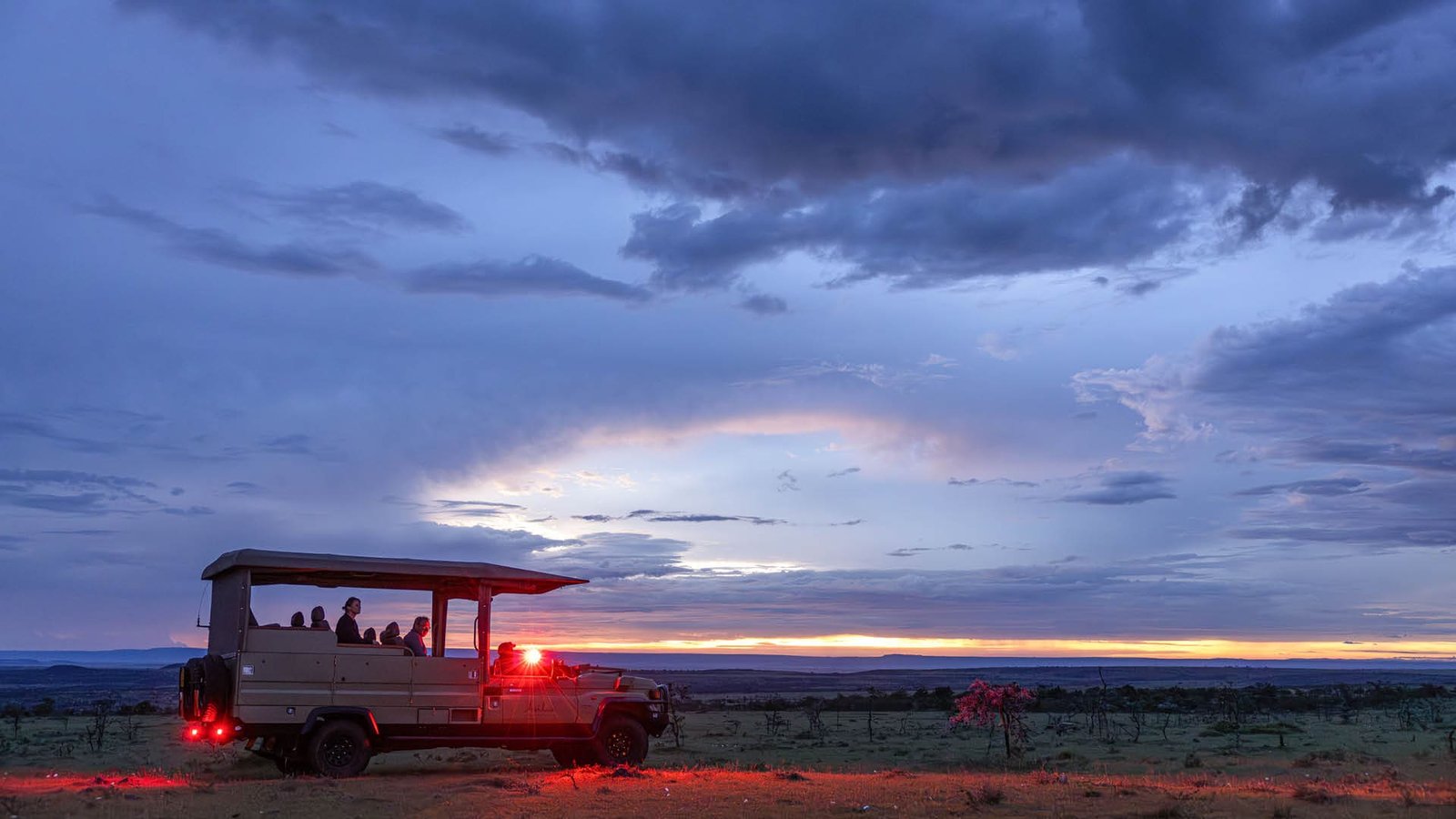 Night Drive Safari at Naboisho Camp