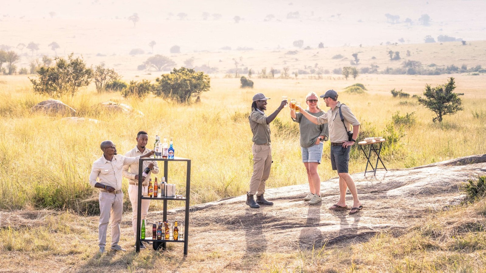 Luxury safari experience in Africa