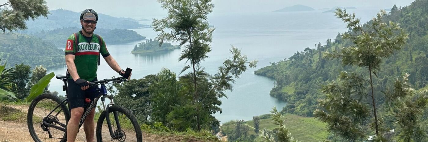 Cycling adventure through Rwanda landscapes