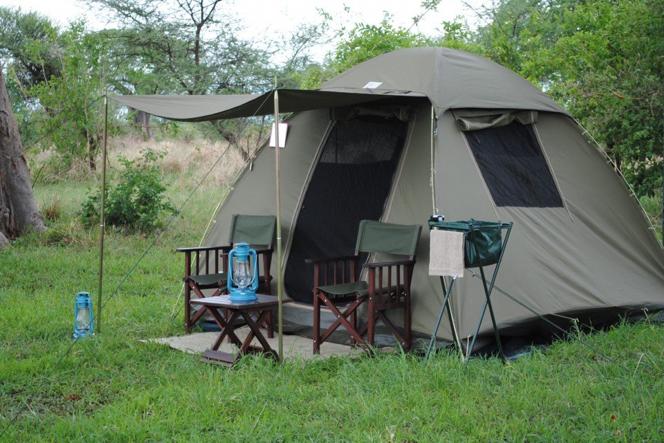 Safari Guest Tent Accommodation in Rwanda